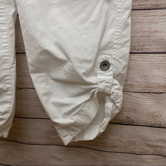 DKNY Jeans | White Cargo Capris - Picture 4 of 8